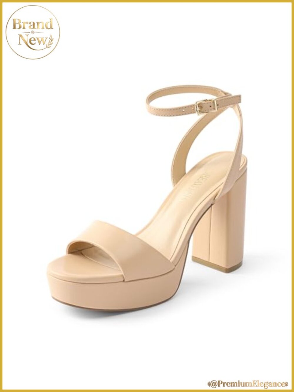 Platform High Heels Chunky Heel Y2K Sandals Party Evening